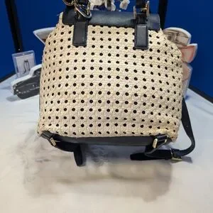 Tory Burch | Bags | Tory Burch Navy And White Woven And  display picture 2